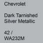 Preview: Chevrolet, Dark Tarnished Silver Metallic, 42 / WA232M.